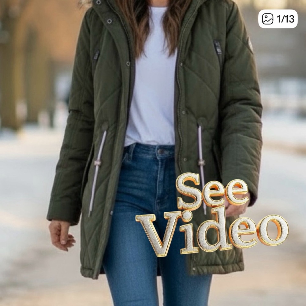Winter Worthy Semi Vintage Excellent Condition BURTON Green Lo-Back Parka